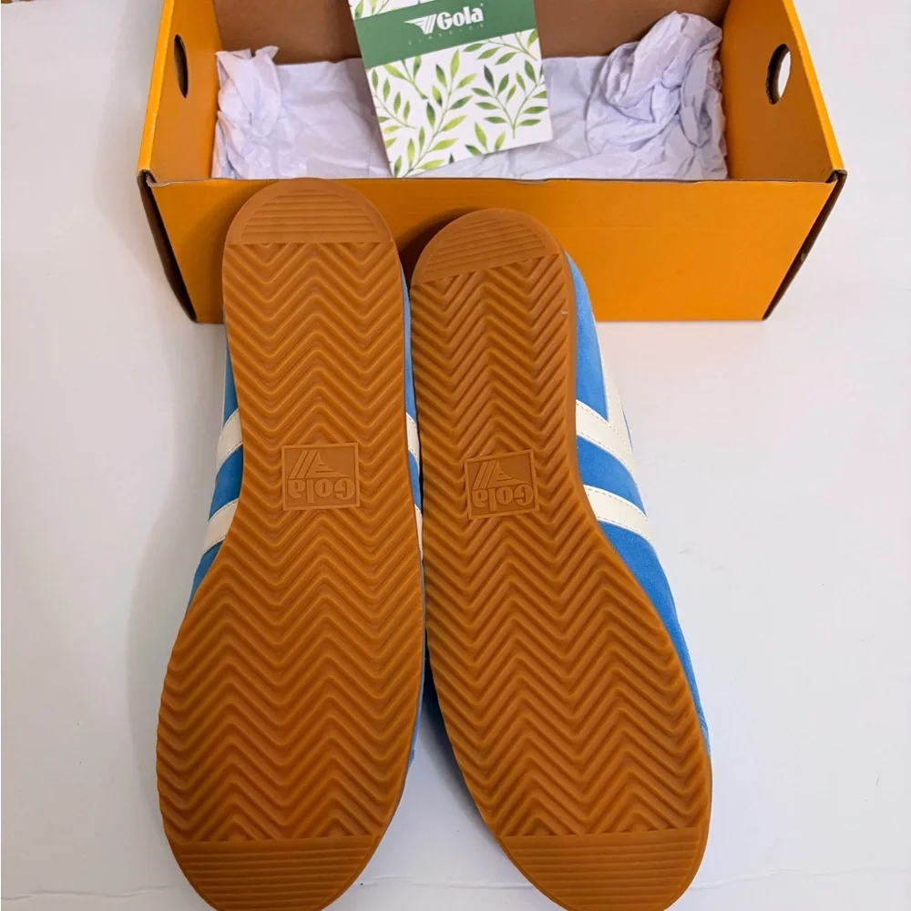 NWT - GOLA RETRO CLASSIC BULLET BLUE SUEDE SNEAKERS 💙👟😍 Size 11 - Picture 7 of 7